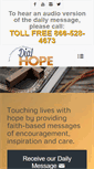 Mobile Screenshot of dialhope.org